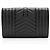 Cartera con cadena Monogram Matelassé Grain de Poudre Mixta Saint Laurent Negro - vista 3