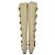 Chanel Camellia Over-The-Knee Boots in White Polyester - view 9