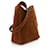 Tory Burch Suede Romy Small Hobo Marrone - vista 2
