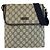 Borsa a Spalla Gucci GG Supreme Canvas Grigio