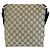Borsa a Spalla Gucci GG Supreme Canvas Grigio - vista 2