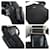 Borsa a tracolla Prada Nylon Tessuto Triangle Logo Nero - vista 5