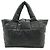 Chanel Coco Cocoon Small Tote Bag aus Nylon und Leder Schwarz