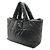 Chanel Coco Cocoon Small Tote Bag aus Nylon und Leder Schwarz - Ansicht 2