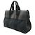 Hermès Bolsa Tote de lona e couro Hermes Valparaiso MM Preto - vista 2