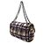 Borsa a tracolla Chanel in nylon con stampa tweed Blu - vista 2