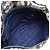 Borsa a tracolla Chanel in nylon con stampa tweed Blu - vista 7