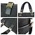 Gucci GG Canvas Leder Tote Bag Schwarz - Ansicht 5