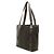 Bulgari Borsa Tote Bvlgari Canvas Leather Logo Mania Marrone - vista 2