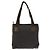 Borsa Tote Gucci in tela GG marrone e pelle - vista 2