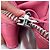 Borsa a tracolla Delvaux Every D Hobo Allure in pelle rosa - vista 11