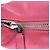 Borsa a tracolla Delvaux Every D Hobo Allure in pelle rosa - vista 6