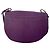 Borsa a sella Le Mutin Delvaux in pelle di vitello viola Porpora - vista 5