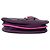 Borsa a sella Le Mutin Delvaux in pelle di vitello viola Porpora - vista 6