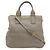 Miu Miu Vitello Carib Leder 2WAY Tote Bag Grau