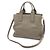 Miu Miu Vitello Carib Leder 2WAY Tote Bag Grau - Ansicht 2