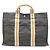 Hermès Hermes Canvas Tote Bag MM Grau Orange Weiß