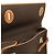 Hermès Valigetta in pelle Hermes Buenaventura MM Marrone - vista 5