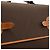 Hermès Valigetta in pelle Hermes Buenaventura MM Marrone - vista 8
