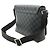 Borsa a tracolla Louis Vuitton Damier Graphite District PM Nero - vista 2