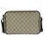 Borsa a tracolla Gucci GG Supreme Canvas e pelle Marrone Beige - vista 2