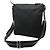 Borsa a tracolla Gucci in nylon e pelle con GG Nero - vista 2