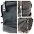 Fendi Nylon/Leather Backpack Black - view 5