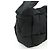 Borsa a tracolla Bottega Veneta Nylon Maxi Intrecciato Padded Tech Nero - vista 4