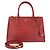 Prada Saffiano Galleria Leder Tote Bag Rot