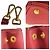 Prada Saffiano Galleria Leder Tote Bag Rot - Ansicht 5