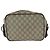 Borsa a tracolla Gucci GG Supreme Canvas e pelle Marrone Beige - vista 2