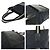 Gucci GG Canvas Leder Tote Schultertasche Schwarz - Ansicht 6