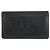 Portafoglio lungo in pelle nera Chanel Nero
