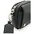 Borsa Messenger Piccola Pebble in Pelle Nera Loewe Nero - vista 5