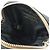 Borsa a Spalla Fendi Nylon Leather Pequin Nero - vista 8