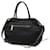 Prada Nylon-Leder-Tote-Bag Schwarz - Ansicht 2