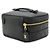 Vanity Beauty case bicolore Chanel in pelle nera Nero - vista 2