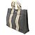 Hermès Hermes Canvas Tote Bag Grau - Ansicht 2