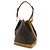 Borsa a Spalla Louis Vuitton Monogram Noe Marrone - vista 2