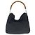 Gucci Bamboo Nylon Schultertasche Schwarz