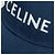 Céline Logo Embroidered Baseball Cap Navy Blue - view 5