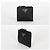 Prada Triangle Logo Saffiano Zipper Card Holder Black - view 2
