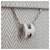 Hermès Collier Mini Pop Hache Palladium Silver Blanc White  - vue 6