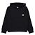 Moncler Kids Kapuzenpullover mit besticktem Logo-Patch (Schwarz)