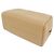 Clutch in pelle beige Fendi - vista 3