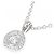 Bulgari Collana con pendente in oro bianco 18K e diamante Bvlgari - vista 3