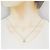 Bulgari Collana con pendente in oro bianco 18K e diamante Bvlgari - vista 6