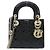 Mini borsa Lady Christian Dior Nero