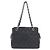 Borsa a tracolla Chanel 18004 in pelle di vitello granulata nera Nero