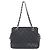 Borsa a tracolla Chanel 18004 in pelle di vitello granulata nera Nero - vista 2